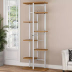 Support de Plante Intérieur Extérieur, Étagère d'Angle Haute à 4 Niveaux pour Plantes, Étagère Haute en Métal Multi-Niveaux pour Plantes, Présentoir pour Patio Jardin