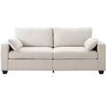 GDFStudio Garcia Modern Fabric Upholstered Loveseat with Removable Covers