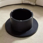 Ensemble de 2 tables basses rondes GDFStudio Larkspur avec plateaux en pierre frittée
