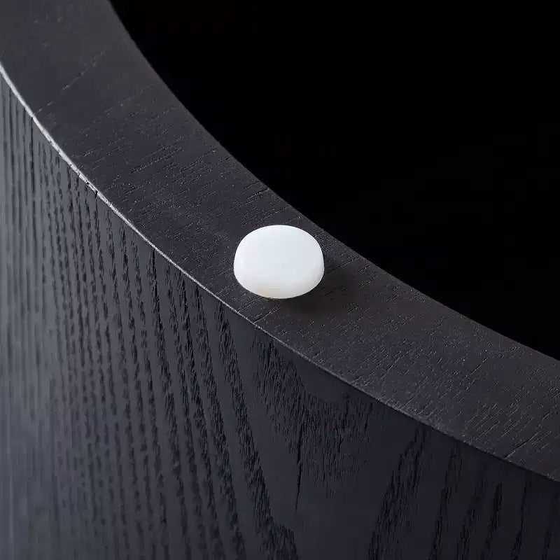 Ensemble de 2 tables basses rondes GDFStudio Larkspur avec plateaux en pierre frittée