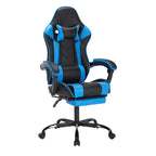 Gaming Chair with Footrest, Ergonomic Computer Chair with Headrest & Lumbar Support, Breathable Height Adjustable Game Chair for Home&Office