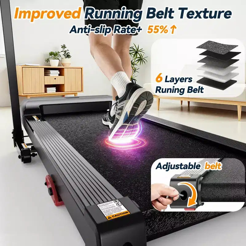 Tapis roulants en solde, Dégagement de tapis roulants, Tapis roulant pliable de 3,0 CV avec inclinaison manuelle, 64 programmes, Bluetooth, capacité de 136 kg