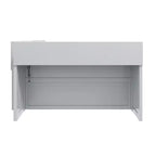 Whisen Full Daybed Frame Solid Wood Daybed with Storage Cabinets, Shoe Cabinet