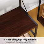 5-in-1 Entryway Hall Tree with Bench, Coat Rack, Adjustable Shoe Storage Shelf, Hanging Rod & 9 Hooks, for Hallway, Mudroom & Bedroom