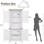 Vaisselier d'angle haut de 170 cm avec lumières, buffet de rangement rustique avec portes vitrées, organisateur en bois robuste pour la cuisine, la salle de bain et le salon