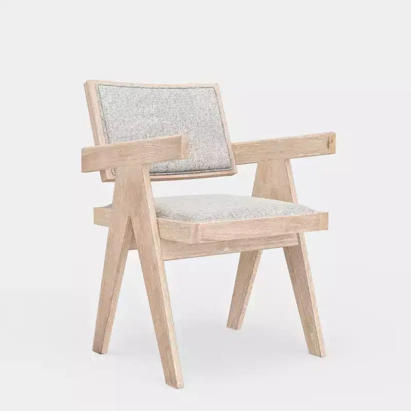 Lot de 2 chaises d'appoint Raquel, Driftwood