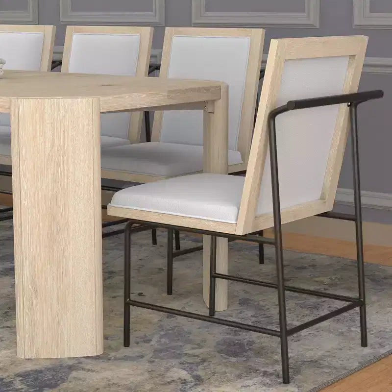 Chaises d'appoint Sloane (lot de 2), bois flotté
