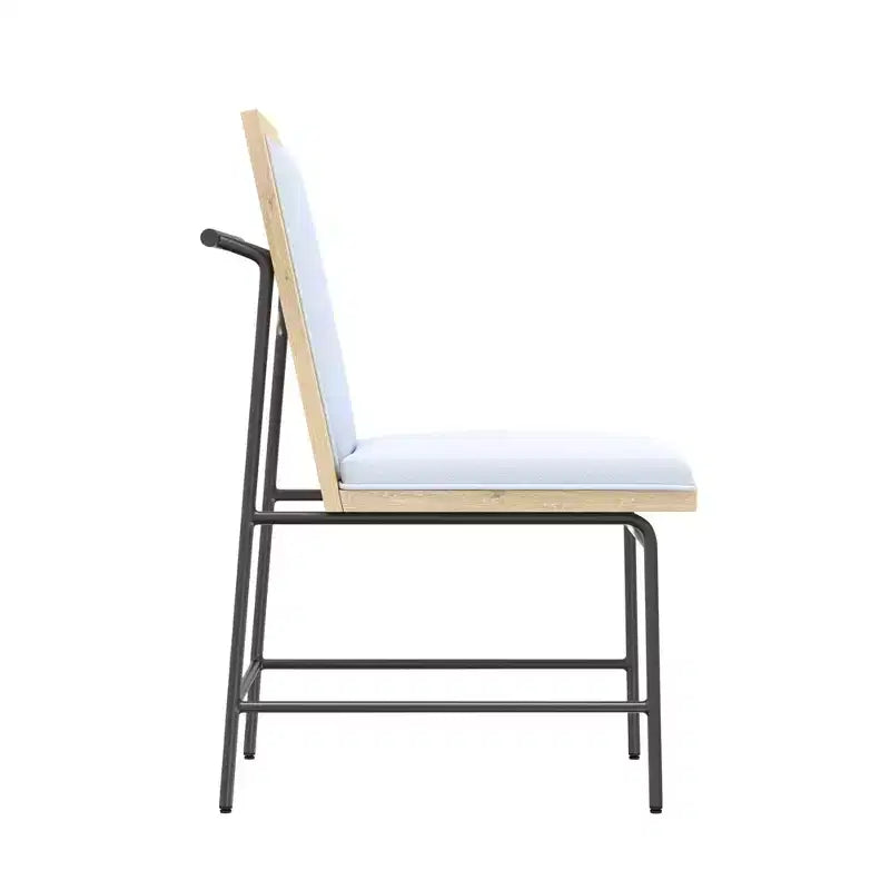 Chaises d'appoint Sloane (lot de 2), bois flotté