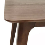 Christopher Knight Home Ahmad Ensemble de salle à manger moderne 5 pièces en bois d'hévéa avec chaises rembourrées en similicuir et table rectangulaire