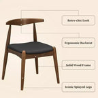 Christopher Knight Home Ahmad Ensemble de salle à manger moderne 5 pièces en bois d'hévéa avec chaises rembourrées en similicuir et table rectangulaire