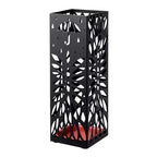 Range-parapluies, Support de parapluies pour entrée, Porte-parapluies en acier autoportant, pour cannes et bâtons de marche, avec plateau égouttoir amovible