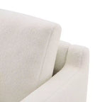 Whisen Modern Minimalist Accent Chair with Solid Wood Frame Ergonomic for Living Room, Soft Cushions and Spacious Design