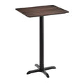 Flash Furniture Acadia Tabletop with TopGuard HPL Technology and Bar Height Base