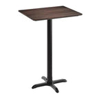 Flash Furniture Acadia Tabletop with TopGuard HPL Technology and Bar Height Base