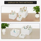 Versatile 6-Piece Display Riser Set Multi-Size Food Display Stands for Dessert Buffet Retail Events Styling
