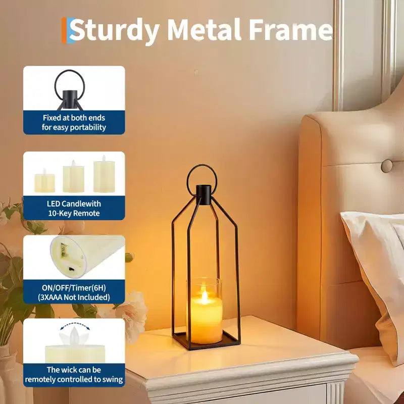 Remote Control Flameless Candle Centerpiece Acrylic Electronic Candle Safe Home Decor for Weddings Table Romantic Ambiance
