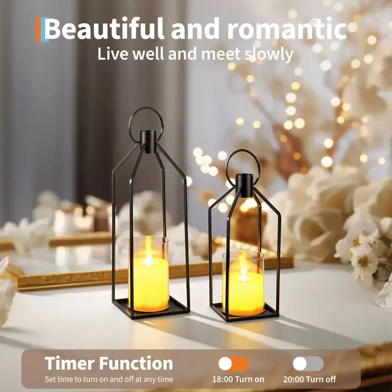 Remote Control Flameless Candle Centerpiece Acrylic Electronic Candle Safe Home Decor for Weddings Table Romantic Ambiance