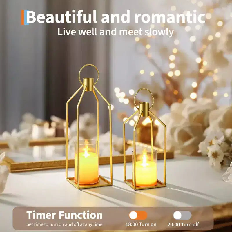 Remote Control Flameless Candle Centerpiece Acrylic Electronic Candle Safe Home Decor for Weddings Table Romantic Ambiance