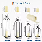Remote Control Flameless Candle Centerpiece Acrylic Electronic Candle Safe Home Decor for Weddings Table Romantic Ambiance