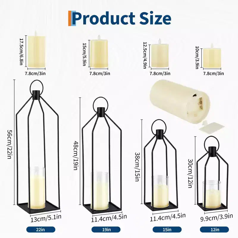 Remote Control Flameless Candle Centerpiece Acrylic Electronic Candle Safe Home Decor for Weddings Table Romantic Ambiance