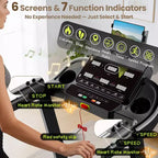 Treadmill on Sale - 3.75HP Foldable Treadmill for Home, 10% Incline, App Control, Compact for Small Spaces, 330 lbs Capacity, Walking Jogging Running