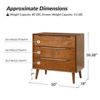 Xiroma 3 - Drawer Accent Chest| HULALA HOME-BLACK