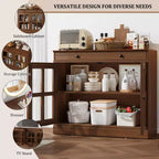 Kitchen Storage Cabinet, Buffet Cabinet with Storage, Modern Coffee Bar Cabinet, for Dining Room, Kitchen