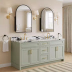 PexFix 2Pcs Arched Medicine Cabinet with Mirror Metal Framed Bathroom Mirror Cabinet with Storage Recessed & Surface Mount Wall Mounted Vanity Cabinet