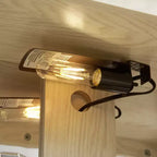 MAYEERTY Meuble de cuisine à tiroirs MDF+placage bois 3 tiroirs à fermeture douce, diviseurs