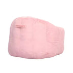 GDFStudio Thoii Modern Faux Fur Upholstered Bean Bag Chair with Armrest
