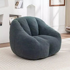 Fauteuil d'appoint Teddy FurnitureR, chaise longue moderne en tissu doux et moelleux, fauteuil confortable pour salon, chambre, coin lecture