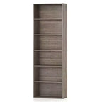 Costway 2PCS 6-Tier Bookshelf w/Open Shelves Anti-Tipping Kits for Living Room Bedroom