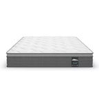 Matelas Serweet 10 pouces sans fibre de verre 5 zones - Compatible avec sommier plateforme, sommier tapissier ou sommier à lattes