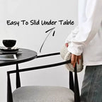 Lot de 4 chaises de salle à manger modernes avec accoudoirs, assise rembourrée douce, pieds en métal noir élégants, chaises d'appoint confortables pour cuisine ou salle à manger - Panipeachy