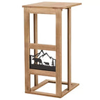 Table d'appoint de canapé de style chalet rustique The Lakeside Collection -