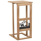 Table d'appoint de canapé de style chalet rustique The Lakeside Collection -