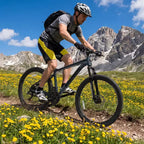 GDFStudio Trailcrest 26 Inch All-Terrain 21-Speed Front Suspension Mountain Bike
