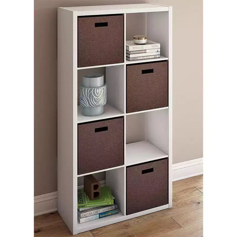 ClosetMaid 459000 Organisateur de rangement à 9 casiers robuste décoratif à dos ouvert, en gris graphite avec quincaillerie, pour placard, maison, bureau ou jouets