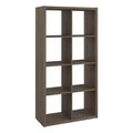 ClosetMaid 459000 Heavy Duty Decorative Bookcase Open Back 9-Cube Storage Organizer in Graphite Gray with Hardware for Closet, Home, Office, or Toys
