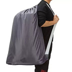 Narwey 2 Pack XL Nylon Laundry Bag with Strap, Large Dirty Garments Organizer