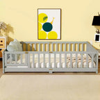 MAYEERTY King Bed Frame Noise-Free Design No Box Spring Needed Heavy-Duty Metal