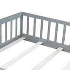 MAYEERTY King Bed Frame Noise-Free Design No Box Spring Needed Heavy-Duty Metal