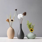 Vases en céramique NotArt Nordic Macaron – Décoration givrée et étanche pour la maison et le bureau, idéal pour