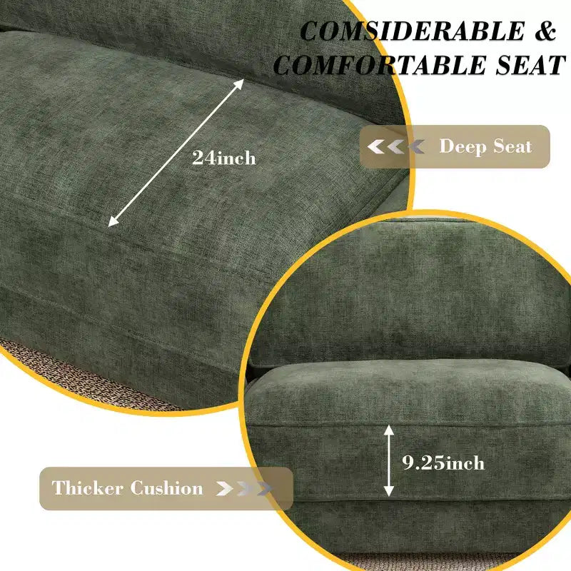 Dyonery Cloud Modular Sectional Sofa Couch with Ottomans,L/U-Shaped Couch,Minimalist Wide Deep Seat Comfy Convertible Couches for LivingRoom