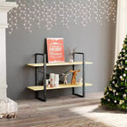 vidaXL Book Cabinet White Engineered wood, metal Book Cabinet