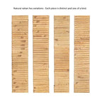 Kate and Laurel Rahmati Arched Rattan Wall Shelf, Natural, 18x23