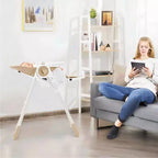 39.3 Chaise Haute Pliante Légère pour Bébé avec Harnais de Sécurité à 5 Points, Sûre et Fiable pour Bébés et Tout-petits en Croissance