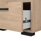 Tvilum, Sofia 2 Drawer Nightstand, Jackson Hickory