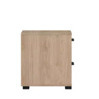 Tvilum, Sofia 2 Drawer Nightstand, Jackson Hickory