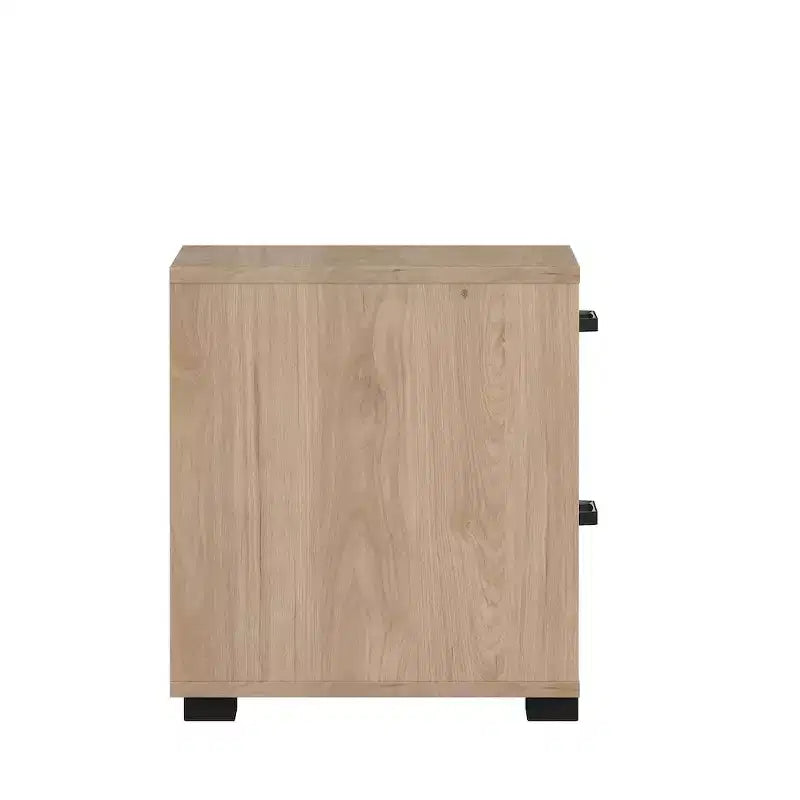 Tvilum, Sofia 2 Drawer Nightstand, Jackson Hickory